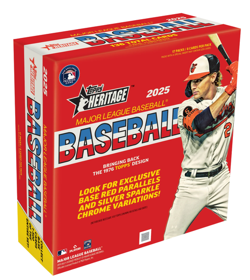 2025 Topps Heritage Baseball Mega Box
