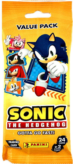 Panini Sonic the Hedgehog Gotta Go Fast Trading Cards - Value Pack