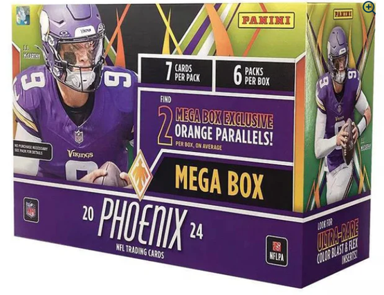2024 Panini Phoenix Football Mega Box – Orange Parallels