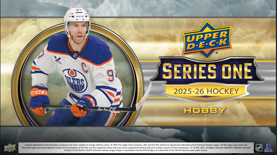 2025-26 Upper Deck Series 1 Hockey Hobby Box
