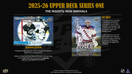 2025-26 Upper Deck Series 1 Hockey Hobby Box