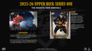 2025-26 Upper Deck Series 1 Hockey Hobby Box