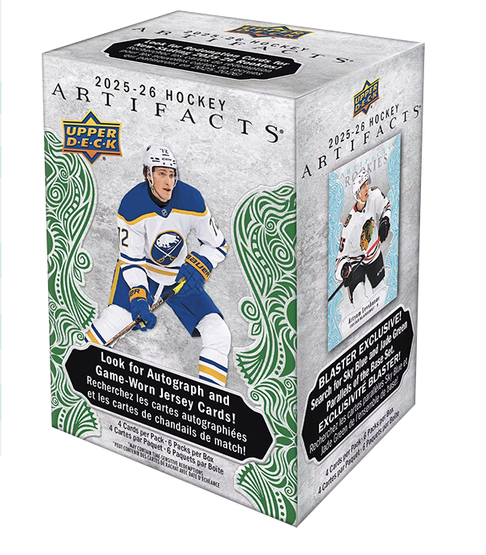 2025-26 Upper Deck Artifacts Hockey Blaster Box