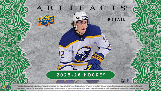 2025-26 Upper Deck Artifacts Hockey Blaster Box