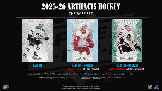 2025-26 Upper Deck Artifacts Hockey Blaster Box