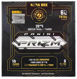 2025 Panini Prizm FIFA Club World Cup Soccer Mega Box
