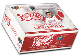 2025-26 Upper Deck Detroit Red Wings Centennial Box Set