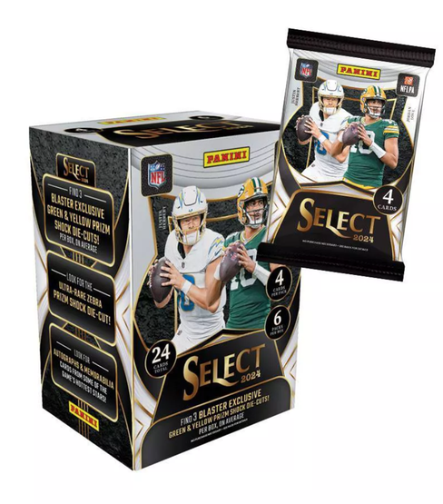 2024 Panini Select Football 6-Pack Blaster Box