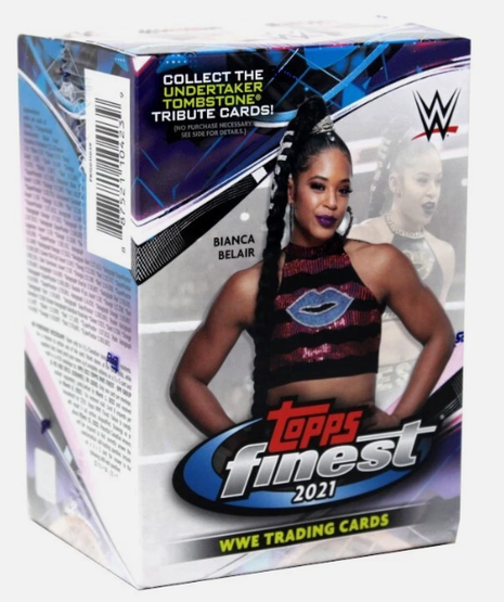 2021 Topps Finest WWE Wrestling 7-Pack Blaster Box