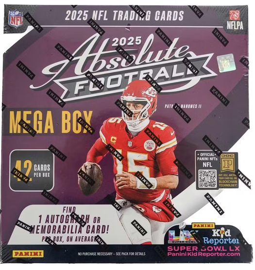 2025 Panini Absolute Football Mega Box
