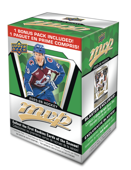 2025-26 Upper Deck MVP Hockey Blaster Box