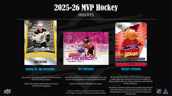 2025-26 Upper Deck MVP Hockey Blaster Box