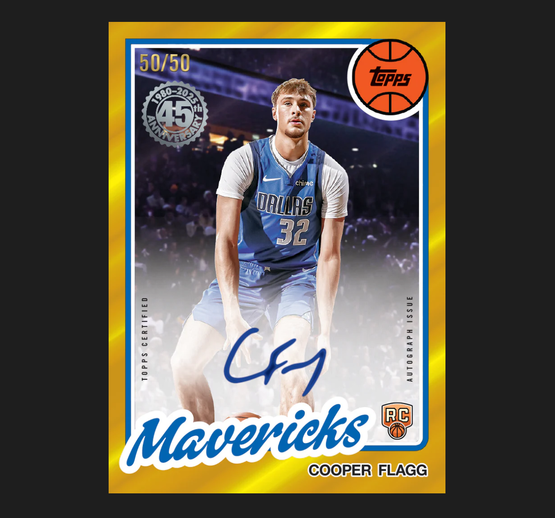 2025-26 Topps NBA Basketball Flagship Mega Box