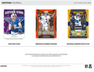 2025 Panini Certified Football Hobby Box --> FREE SHIPPING IN FINLAND