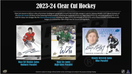 2023-24 Upper Deck Clear Cut Hockey Hobby Box
