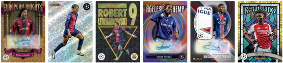 2024-25 Topps Merlin UEFA Club Competitions Soccer 7-Pack Blaster Box