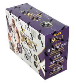 2024-25 Panini Select Basketball Mega Box - Red & Purple Cracked Ice Prizms