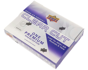 2022-23 Upper Deck Clear Cut Hockey Hobby Box