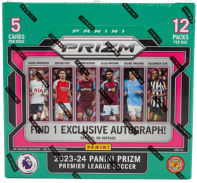 2023-24 Panini Prizm Premier League EPL Soccer International Hobby Box