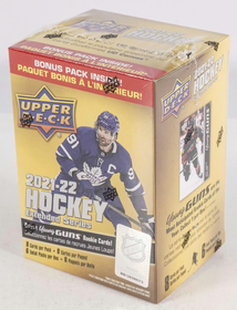 2021-22 Upper Deck NHL Extended 6-Pack Blaster Box
