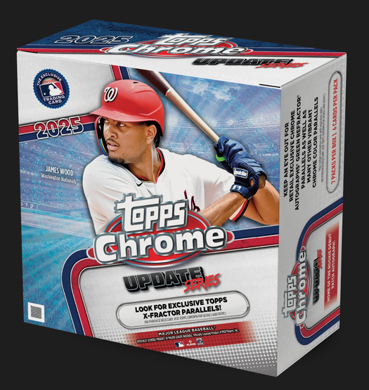 2025 Topps Chrome Updates Baseball Mega Box