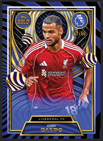 2025-26 Topps Premier League Gold Soccer Hobby Box --> FREE SHIPPING IN FINLAND