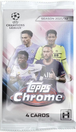 2021-22 Topps UEFA Champions League Chrome Soccer Hobby, irtopussi 1kpl