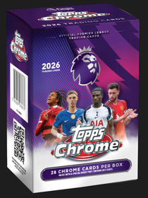 2025-26 Topps Chrome Premier League Blaster Box