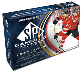 2025-26 Upper Deck SP Game Used Hockey Hobby Box