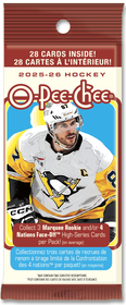 2025-26 Upper Deck O-Pee-Chee Hockey FAT Pack – 28 cards