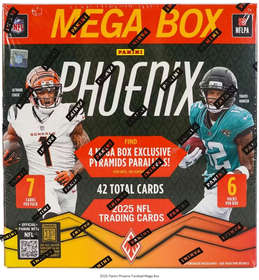 2025 Panini Phoenix Football Mega Box – Mega Exclusive Pyramid Parallels