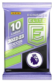 2022-23 Donruss Elite Premier League Soccer - Retail, loose pack 1pcs