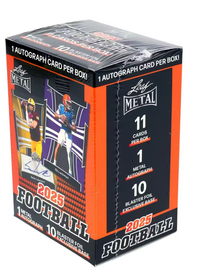 2025 Leaf Metal Football Blaster Box