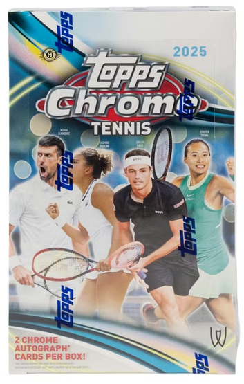 2025 Topps Chrome Tennis Hobby Box