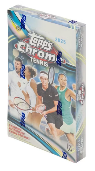 2025 Topps Chrome Tennis Hobby Box