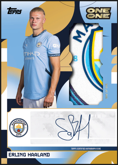 2024-25 Topps Manchester City FC Team Set