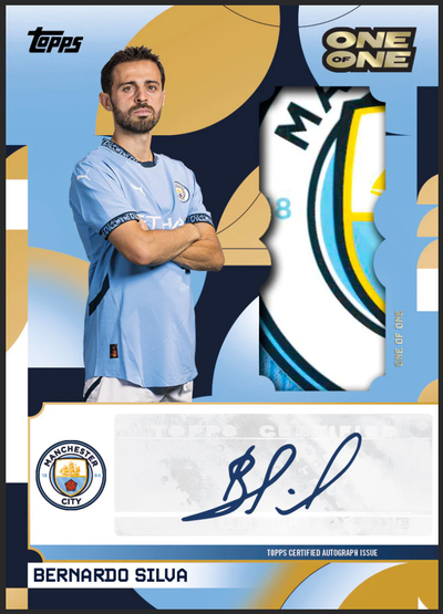 2024-25 Topps Manchester City FC Team Set