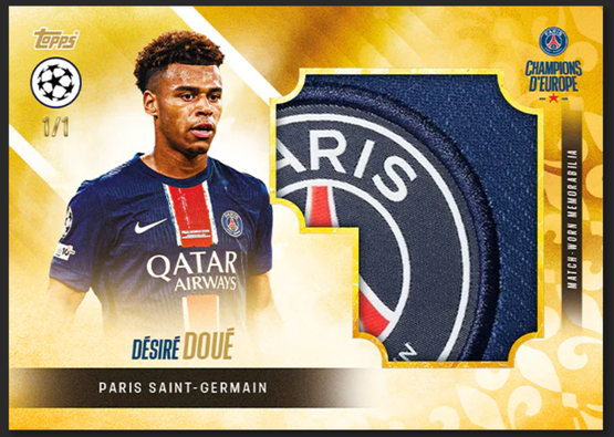 2025 Topps Paris Saint-Germain Champions d'Europe