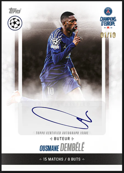 2025 Topps Paris Saint-Germain Champions d'Europe