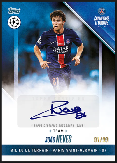 2025 Topps Paris Saint-Germain Champions d'Europe