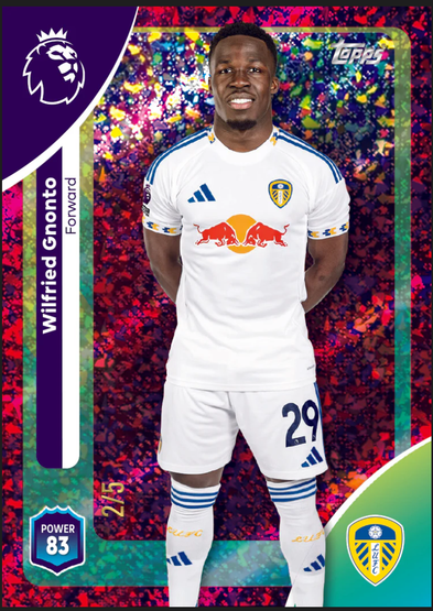 2025-26 Topps Premier League Mega Tin #2 - Globallers