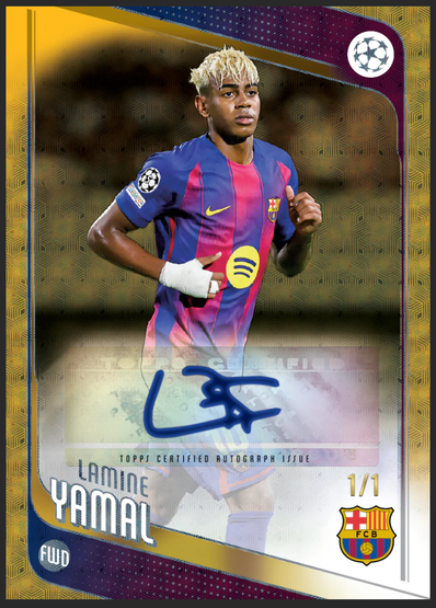 2025-26 Topps UEFA Club Competitions Flagship - Spring Tin