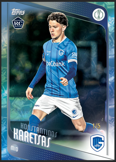 2025-26 Topps UEFA Club Competitions Flagship - Spring Tin