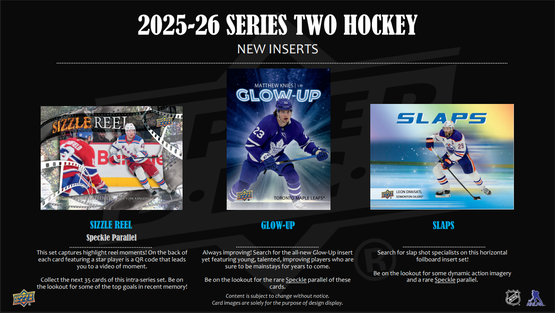 2025-26 Upper Deck NHL Series 2 Blaster Box
