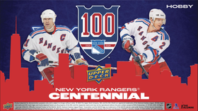 2025-26 Upper Deck New York Rangers Centennial Hobby, loose pack 1pcs