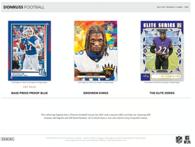 2025 Panini Donruss Football NFL Mega Box
