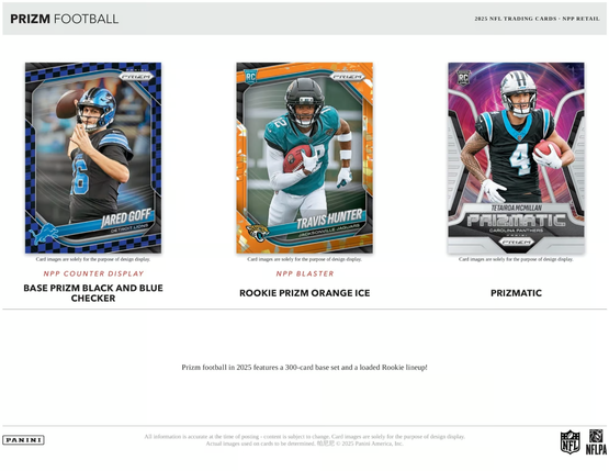 2025 Panini Prizm Football NFL Blaster Box