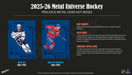 2025-26 Upper Deck Skybox Metal Universe Hockey Hobby, irtopussi 1kpl