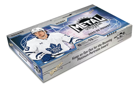 2025-26 Upper Deck Skybox Metal Universe Hockey Hobby Box