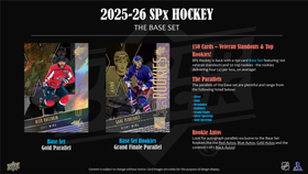 2025-26 Upper Deck SPx Hockey Hobby Box
